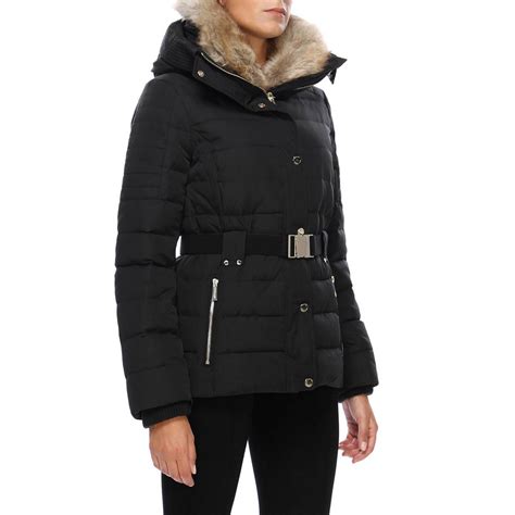 michael kors jacke schwarz damen|michael kors women's jacket.